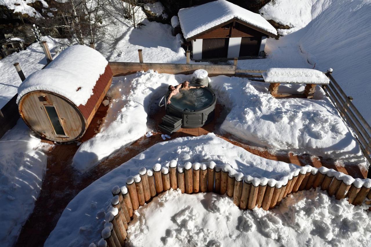 Hotel Les Melezes Haudères Eksteriør billede