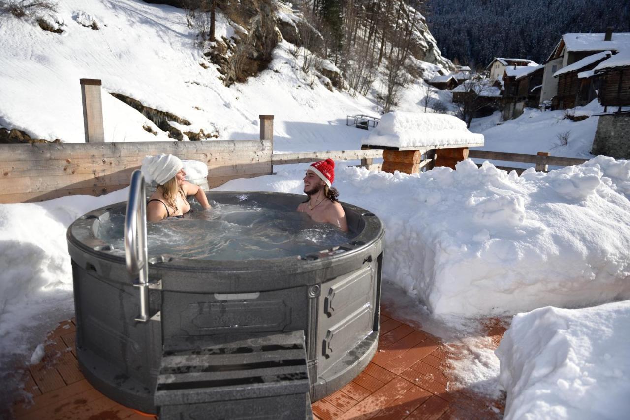 Hotel Les Melezes Haudères Eksteriør billede