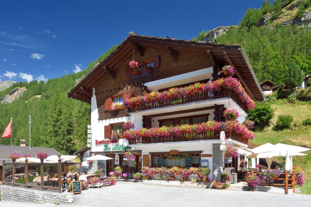 Hotel Les Melezes Haudères Eksteriør billede