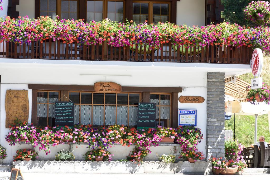 Hotel Les Melezes Haudères Eksteriør billede