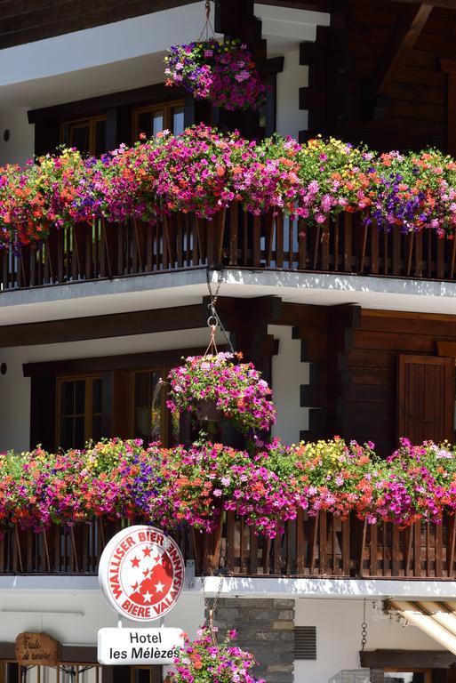 Hotel Les Melezes Haudères Eksteriør billede