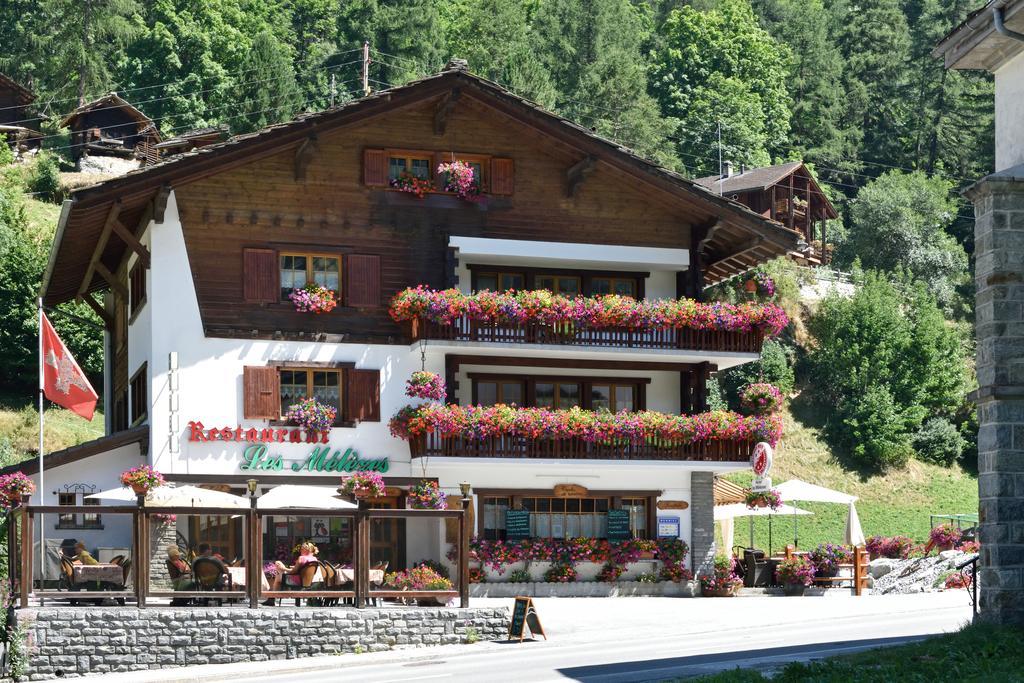 Hotel Les Melezes Haudères Eksteriør billede