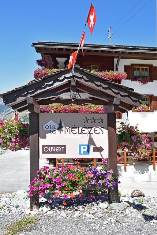 Hotel Les Melezes Haudères Eksteriør billede