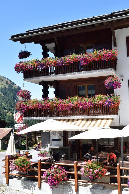 Hotel Les Melezes Haudères Eksteriør billede