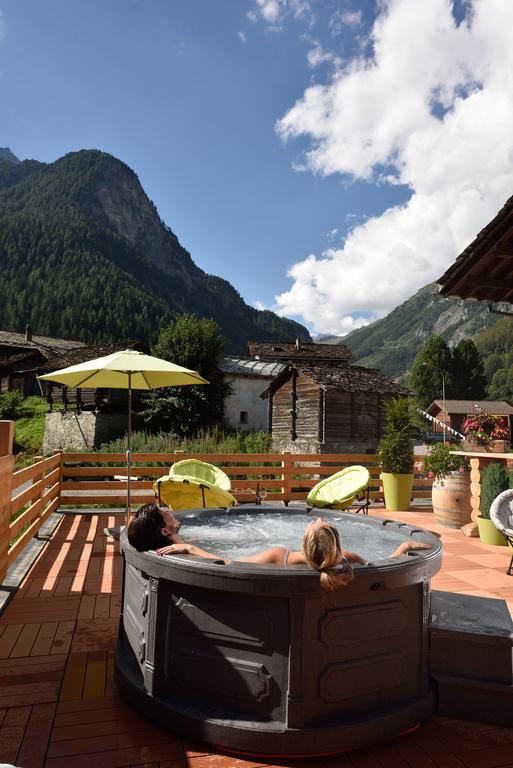 Hotel Les Melezes Haudères Eksteriør billede